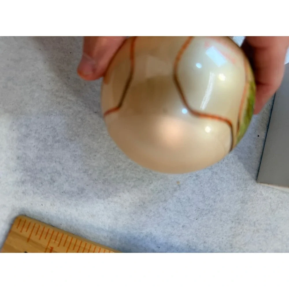Vintage 1980 Schmid Beatrix Potter Jeremy Fisher Satin Ball Ornament Limited Ed